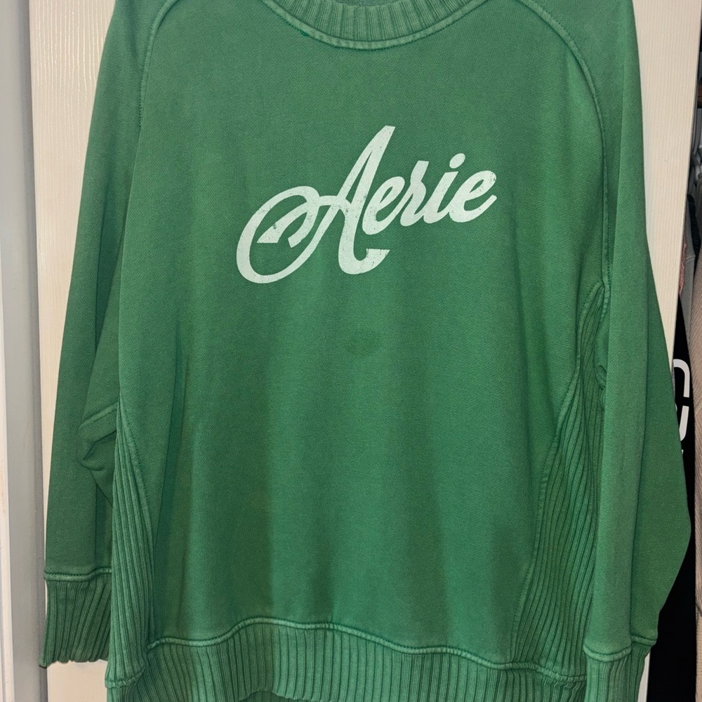 Aerie Green Women's Sweater